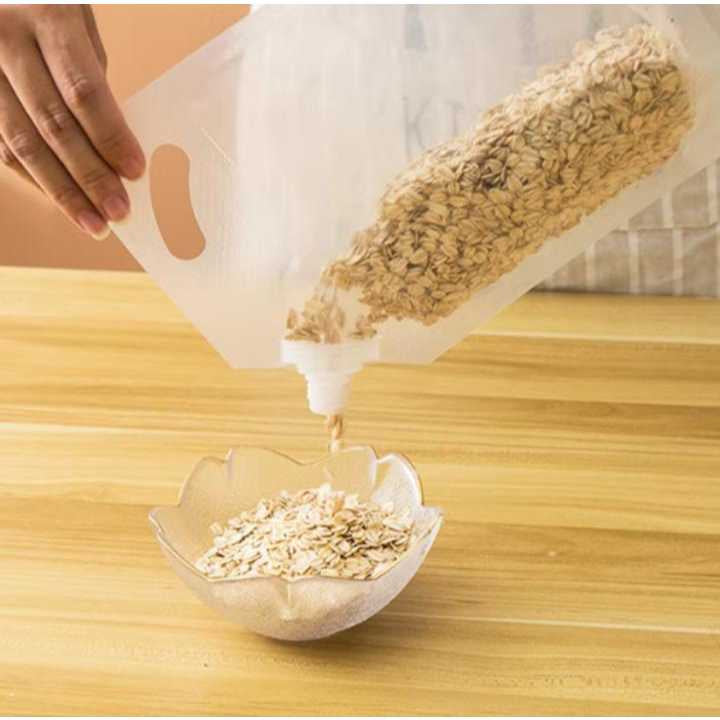 Organizadores de Grãos Kit Com 10 Sacos – Armazenamento Seguro e Sem Bagunça!